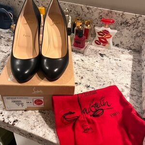 Christian Louboutin Simple Pump 85 Nappa Shiny, black